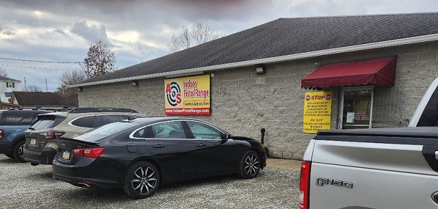 Exterior of A&S Indoor Pistol Range