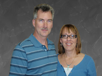 Todd and Jen Edmiston, owner of A & S Indoor Pistol Range